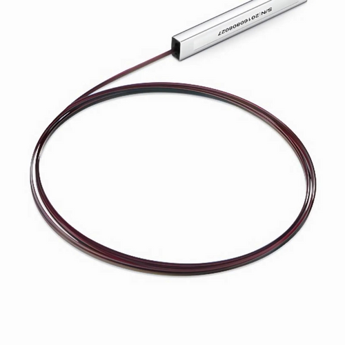 1 x 16 PLC Fiber Splitter, Steel Tube, Bare Fiber 250μm, No Connector, Singlemode
