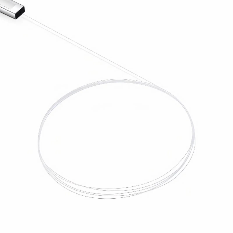 1 x 16 PLC Fiber Splitter, Steel Tube, Bare Fiber 250μm, No Connector, Singlemode
