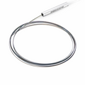 1 x 8 PLC Fiber Splitter, Steel Tube, Bare Fiber 250μm, No Connector, Singlemode
