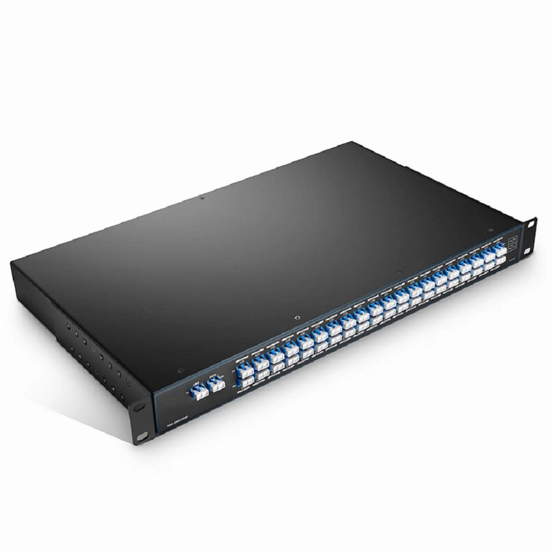 1 x 32 PLC Fiber Splitter, 1U 19" Rack Mount, SC/APC, Singlemode