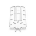 48 Fibers Fusion Splice Tray for Heat-Shrink Fusion Splices, 0.47" x 5.51" x 12.87", Suitable for FS-S074-1O6R-6-48F