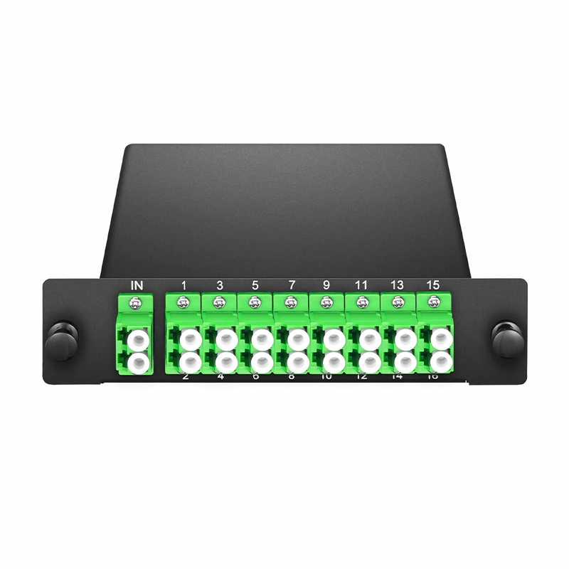 1 x 16 PLC Fiber Splitter, Standard LGX Cassette, LC/APC, Singlemode