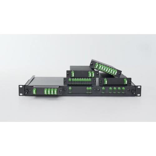 1 x 16 PLC Fiber Splitter, Standard LGX Cassette, LC/APC, Singlemode
