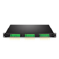 1U Slide-Out Rack Mount LGX Fiber Enclosure Unloaded, Holds up to 3 LGX Cassette PLC Splitter