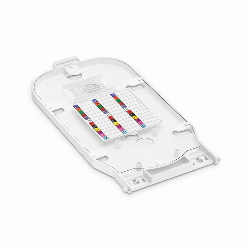 36 Fibers Fusion Splice Tray for Dome Splice Closure, 0.39''×4.72''×9.25''