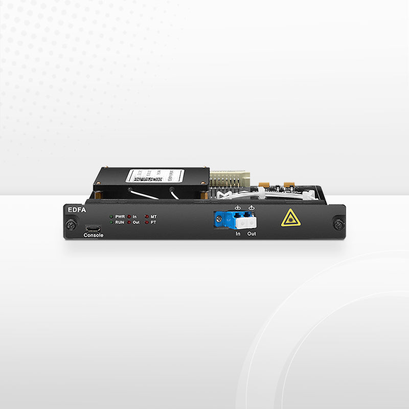 FMT20PA-EDFA, 20dB Gain C-band DWDM EDFA Pre-Amplifier for FMT Managed Chassis, 13dBm Output