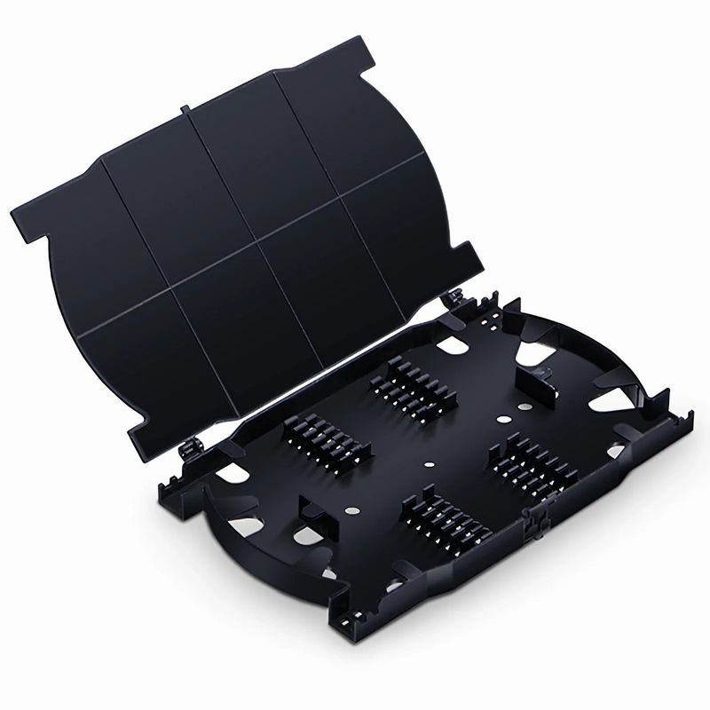 24 Fibers Fusion Splice Tray, Plastic, 0.72" x 6.26" x 4.13"