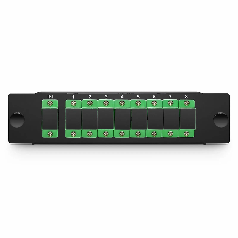 1 x 8 PLC Fiber Splitter, Standard LGX Cassette, SC/APC, Singlemode