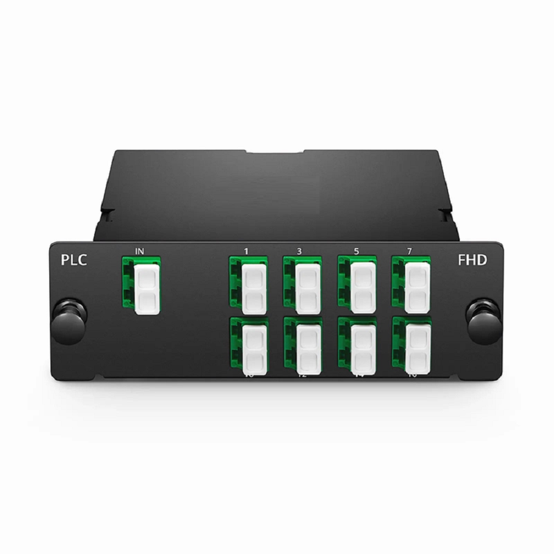 1 x 4 PLC Fiber Splitter, Standard FHD™ Cassette LC/APC, Singlemode, for Optical LAN