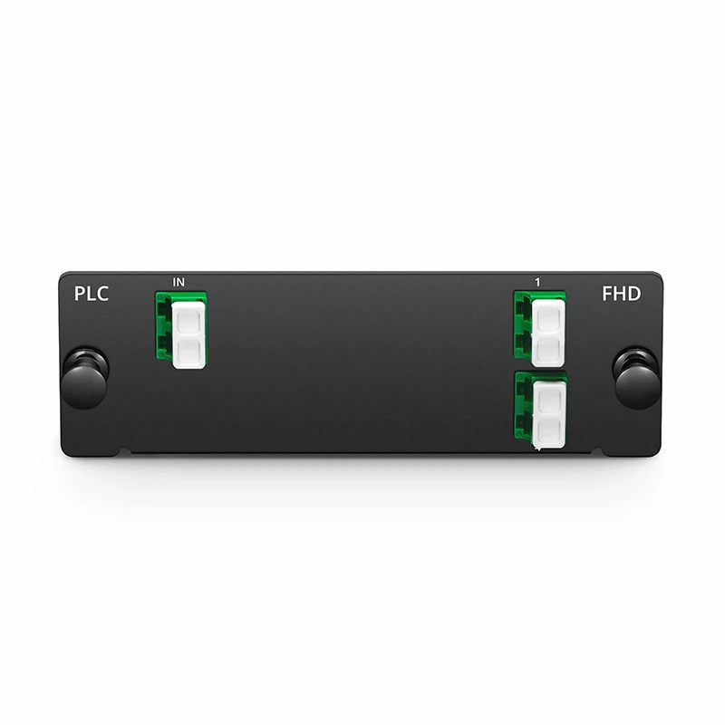 1 x 4 PLC Fiber Splitter, Standard FHD™ Cassette LC/APC, Singlemode, for Optical LAN
