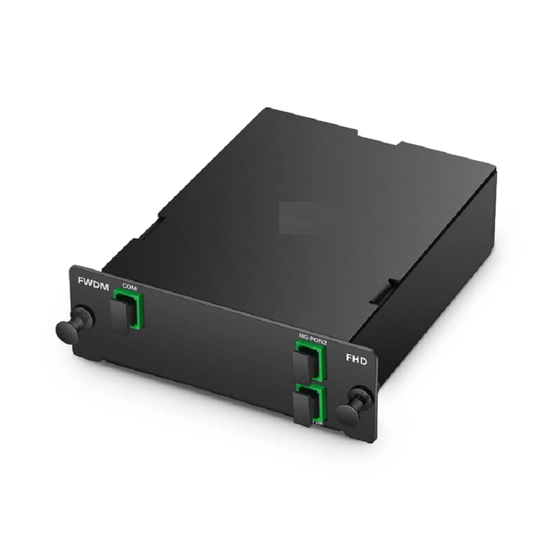 1 x 8 PLC Fiber Splitter, Standard FHD™ Cassette SC/APC, Singlemode, for Optical LAN