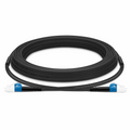 10m (33ft) Industrial Armored Fiber Patch Cable, LC UPC to LC UPC, Duplex, 2 Fibers, Single Mode (OS2), TPU