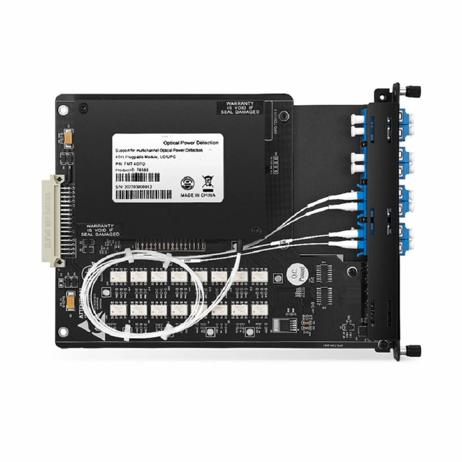 FMT-4OPD, 4 Channels 1550nm Optical Power Detection OPD (AIU) for FMT Managed Chassis