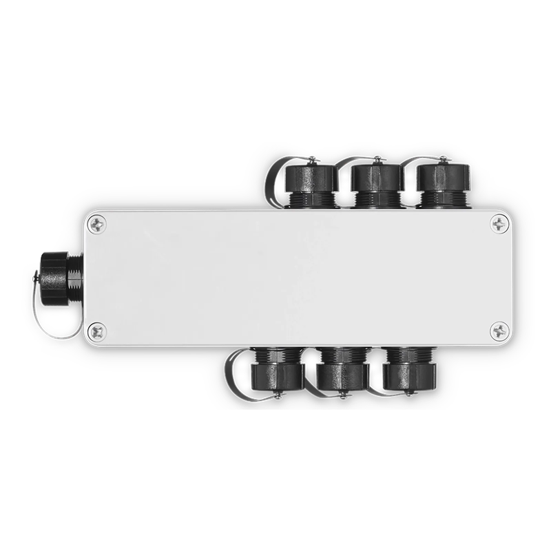 FTTA Waterproof MTP-12 to 6 x LC Duplex OS2 Fiber Optical Distribution Box