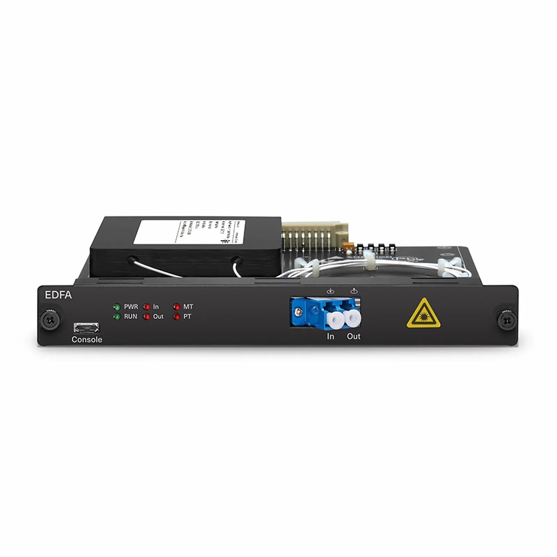 FMT26PA-51EDFA, 26dB Gain Extended C-band DWDM EDFA Pre-amplifier for FMT Managed Chassis, 20dBm Output