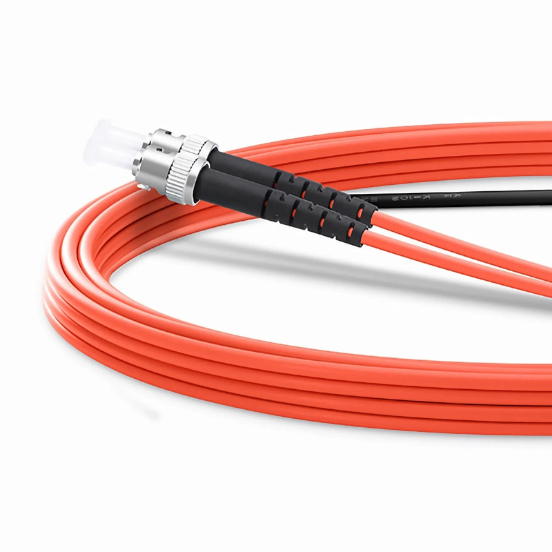 2m (7ft) LC to ST OM1 Mode Conditioning Riser (OFNR) Fiber Optic Patch Cable