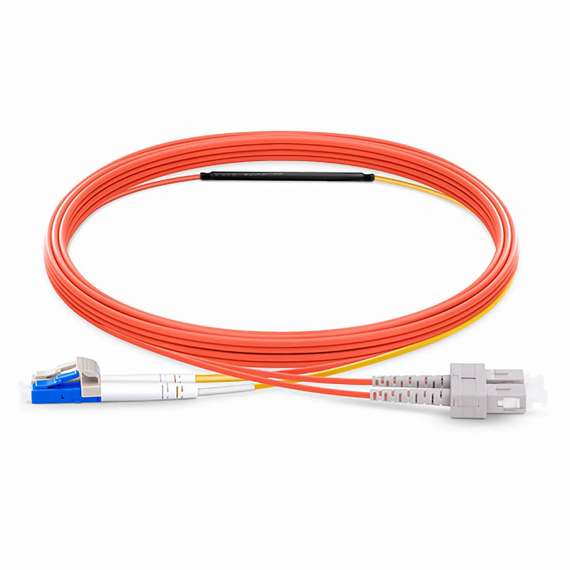 3m (10ft) LC to SC OM2 Mode Conditioning Riser (OFNR) Fiber Optic Patch Cable