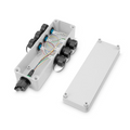 FTTA Waterproof MTP-12 to 6 x LC Duplex OS2 Fiber Optical Distribution Box