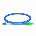 1m (3ft) Armored Fiber Patch Cable, 2 Fibers, LC UPC Duplex to SC APC Duplex, Single Mode (OS2), LSZH, 3.0mm, Blue