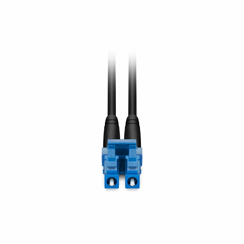 10m (33ft) Industrial Armored Fiber Patch Cable, LC UPC to LC UPC, Duplex, 2 Fibers, Single Mode (OS2), TPU