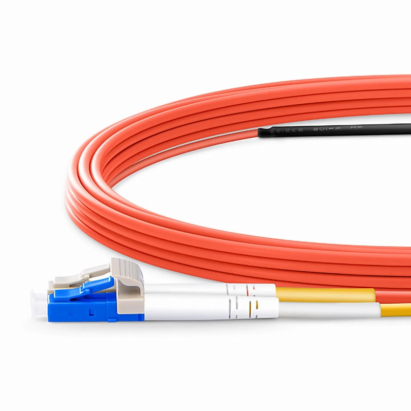 2m (7ft) LC to SC OM1 Mode Conditioning Riser (OFNR) Fiber Optic Patch Cable