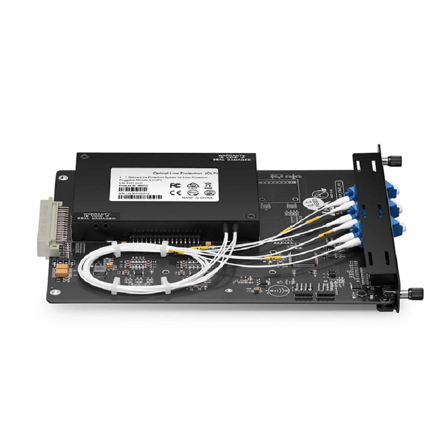 Customized Optical Line Protection Switch (OLP) for FMT Managed Chassis