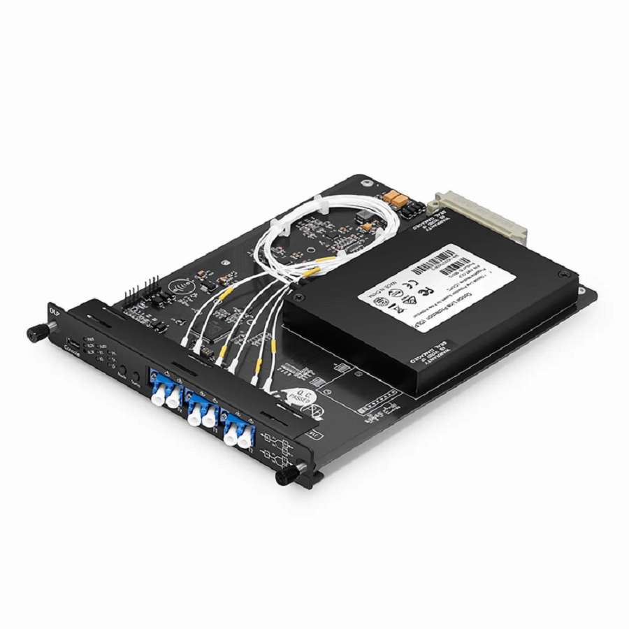 Customized Optical Line Protection Switch (OLP) for FMT Managed Chassis