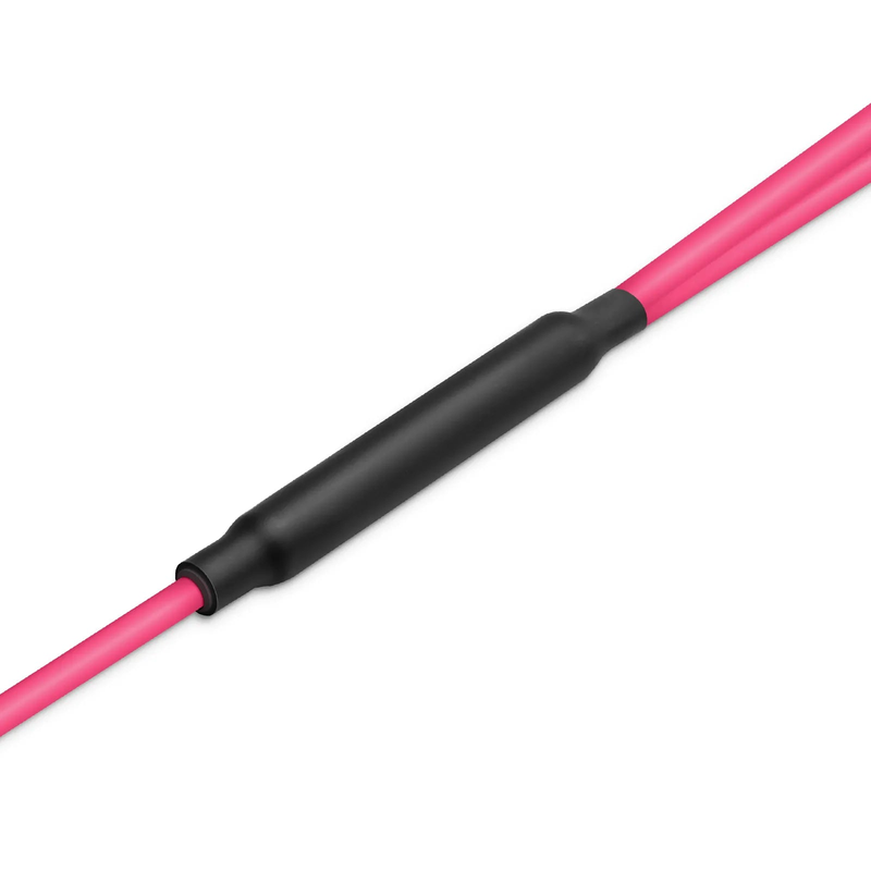 5m (16ft) MTP® Breakout Cable, MTP®-16 APC (Female) to 2 x MTP®-8 APC (Female), 16 Fibers, Multimode (OM4), Plenum (OFNP), 0.35dB Max, Crossover, Magenta