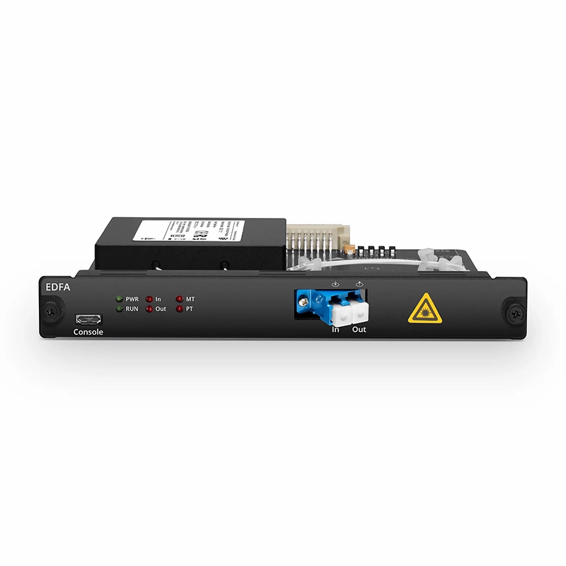 FMT20PA-EDFA, 20dB Gain C-band DWDM EDFA Pre-Amplifier for FMT Managed Chassis, 13dBm Output