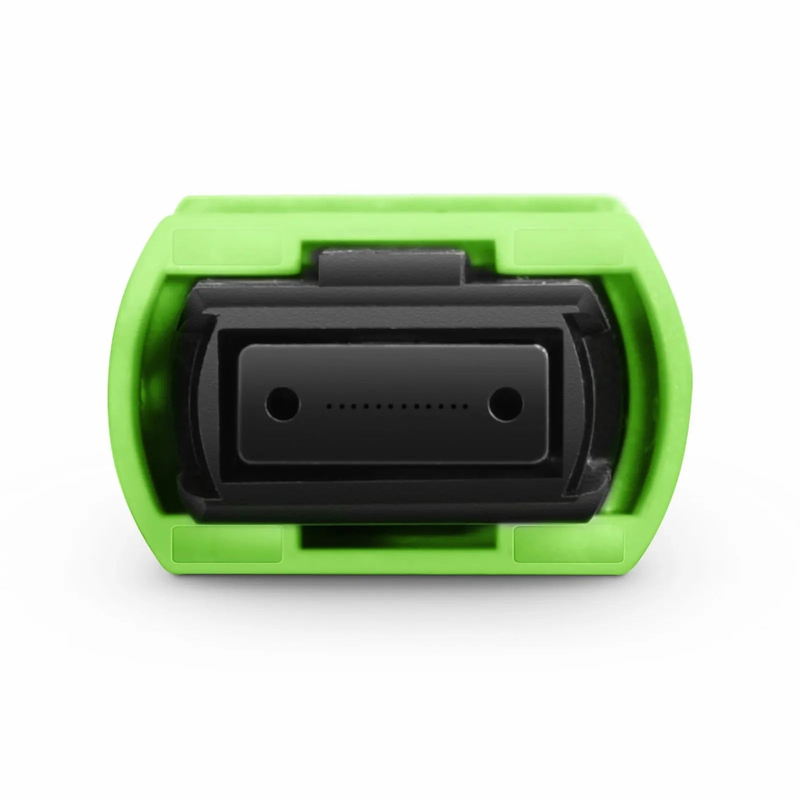 10m (33ft) MTP® Jumper, MTP®-12 UPC (Female) to MTP®-12 UPC (Female), 12 Fibers, Multimode (OM5), Plenum (OFNP), 0.35dB Max, Type A, Lime Green