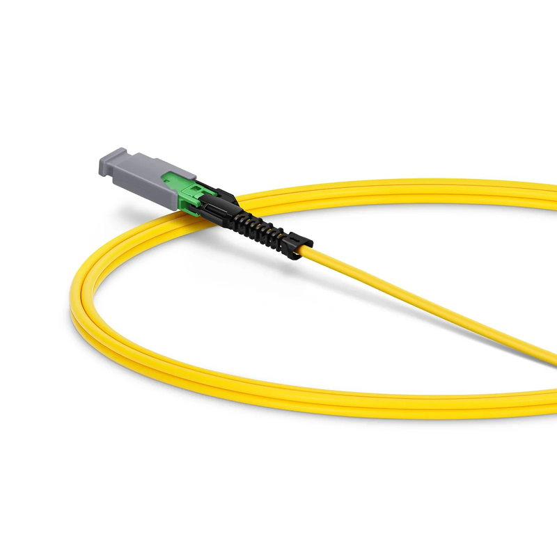 1m (3ft) MMC Jumper, MMC-16 APC (Female) to MMC-16 APC (Female), 16 Fibers, Single Mode (OS2), Plenum (OFNP), 0.35dB Max, Jumper Polarity, Yellow