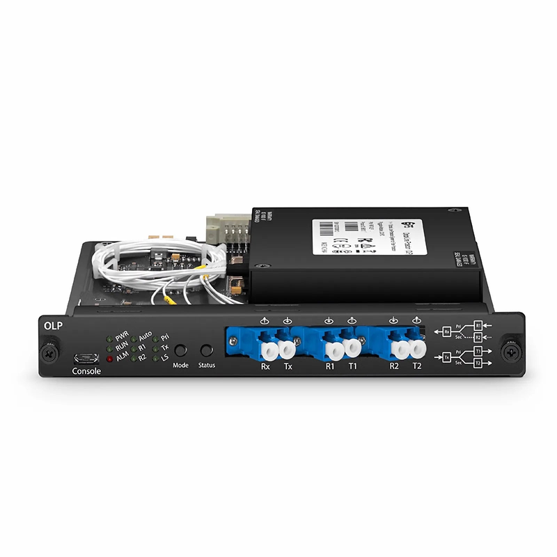 FMT-OLP2, 1+1 Optical Line Protection Switch for FMT Managed Chassis