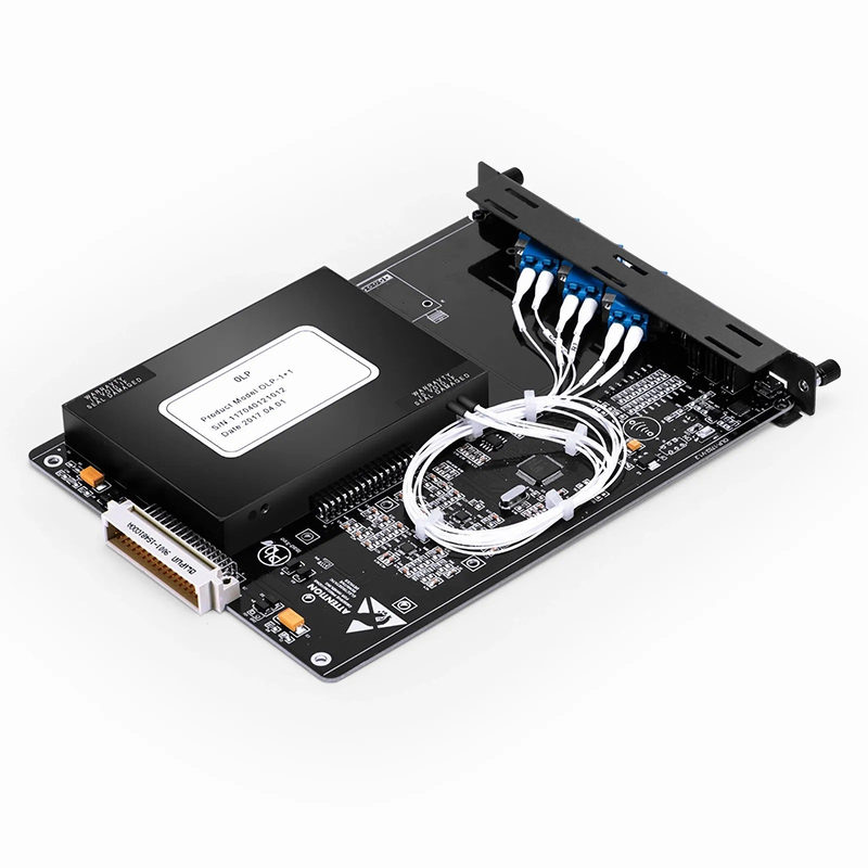 FMT-OLP2, 1+1 Optical Line Protection Switch for FMT Managed Chassis