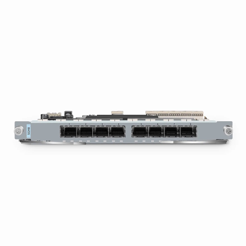 MS8100 SGH8, 8 x SFP, SDH Tributary Board or 8-way GE Dual-span Service Board, Combines with NXU/TN4/SH4 for Transponder/Muxponder Functionality