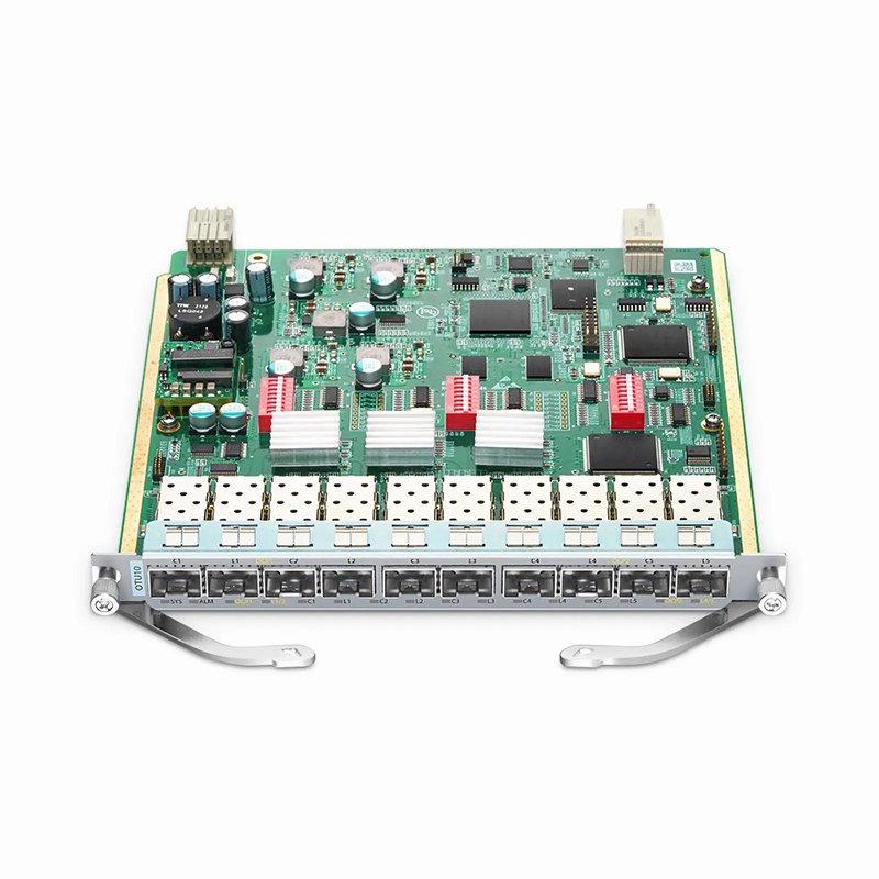 MS8100 OTU10, 5 Channels WDM Transponder (Converter), 10 SFP/SFP+ Slots, with Multi-service Multi-rate 2-way OCP Protection
