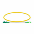 2m (7ft) Fiber Patch Cable, 1 Fiber, LC APC Simplex to SC APC Simplex, Single Mode (OS2), Riser (OFNR), 1.2mm, Tight-Buffered, Yellow