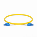 1m (3ft) Fiber Patch Cable, 2 Fibers, LC UPC Duplex to LC UPC Duplex Switchable Clip Uniboot, Single Mode (OS2), Riser (OFNR), 2.0mm, Yellow