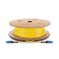 100m (328ft) Fiber Patch Cable, 2 Fibers, MDC UPC Duplex to MDC UPC Duplex Uniboot, Single Mode (OS2), Riser (OFNR), 2.0mm, Yellow, for 100/400/800G Network Connection