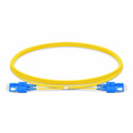 3m (10ft) Fiber Patch Cable, 2 Fibers, SC UPC Duplex to SC UPC Duplex, Single Mode (OS2), Riser (OFNR), 1.2mm, Tight-Buffered, Yellow