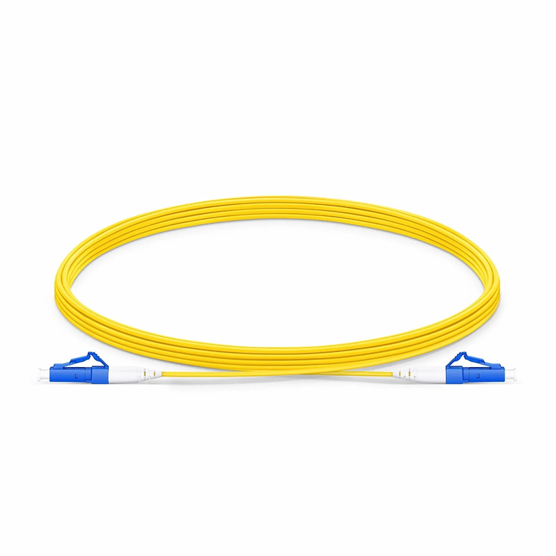 5m (16ft) Fiber Patch Cable, 1 Fiber, LC UPC Simplex to LC UPC Simplex, Single Mode (OS2), LSZH, 1.2mm, Tight-Buffered, Yellow