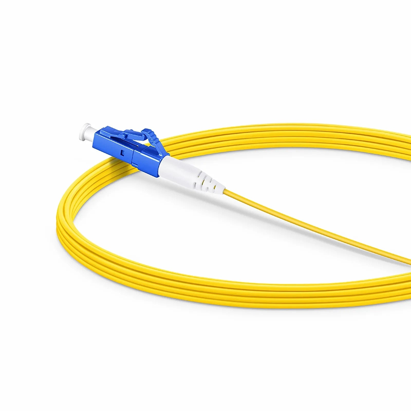 5m (16ft) Fiber Patch Cable, 1 Fiber, LC UPC Simplex to LC UPC Simplex, Single Mode (OS2), LSZH, 1.2mm, Tight-Buffered, Yellow
