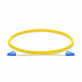 3m (10ft) Fiber Patch Cable, 1 Fiber, LC UPC Simplex to LC UPC Simplex, Single Mode (OS2), LSZH, 1.2mm, Tight-Buffered, Yellow