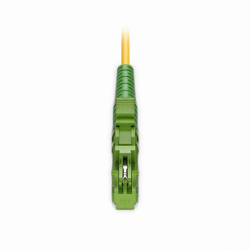 1m (3ft) Fiber Patch Cable, 1 Fiber, LSH APC Simplex to LSH APC Simplex, Single Mode (OS2), LSZH, 2.0mm, Tight-Buffered, Yellow