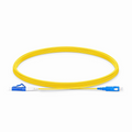 5m (16ft) Fiber Patch Cable, 1 Fiber, LC UPC Simplex to LC UPC Simplex, Single Mode (OS2), Riser (OFNR), 1.2mm, Tight-Buffered, Yellow