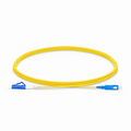 3m (10ft) Fiber Patch Cable, 1 Fiber, LC UPC Simplex to SC UPC Simplex, Single Mode (OS2), Riser (OFNR), 1.2mm, Tight-Buffered, Yellow