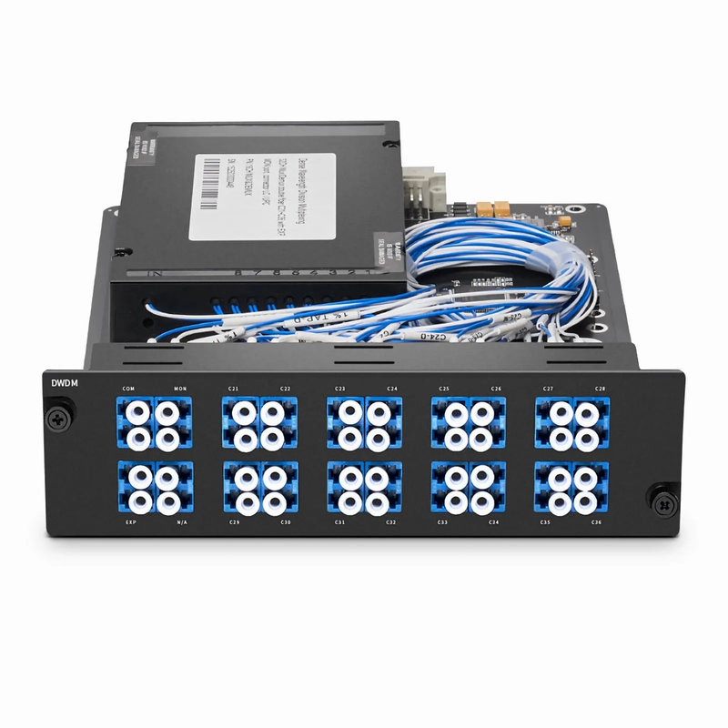 FMT-OMD, Customized DWDM Dual-fiber Mux/Demux for FMT Managed Chassis