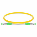 1m (3ft) Fiber Patch Cable, 1 Fiber, FC APC Simplex to FC APC Simplex, Single Mode (OS2), Riser (OFNR), 2.0mm, Tight-Buffered, Yellow