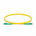 1m (3ft) Fiber Patch Cable, 1 Fiber, LC APC Simplex to LC APC Simplex, Single Mode (OS2), Riser (OFNR), 2.0mm, Tight-Buffered, Yellow