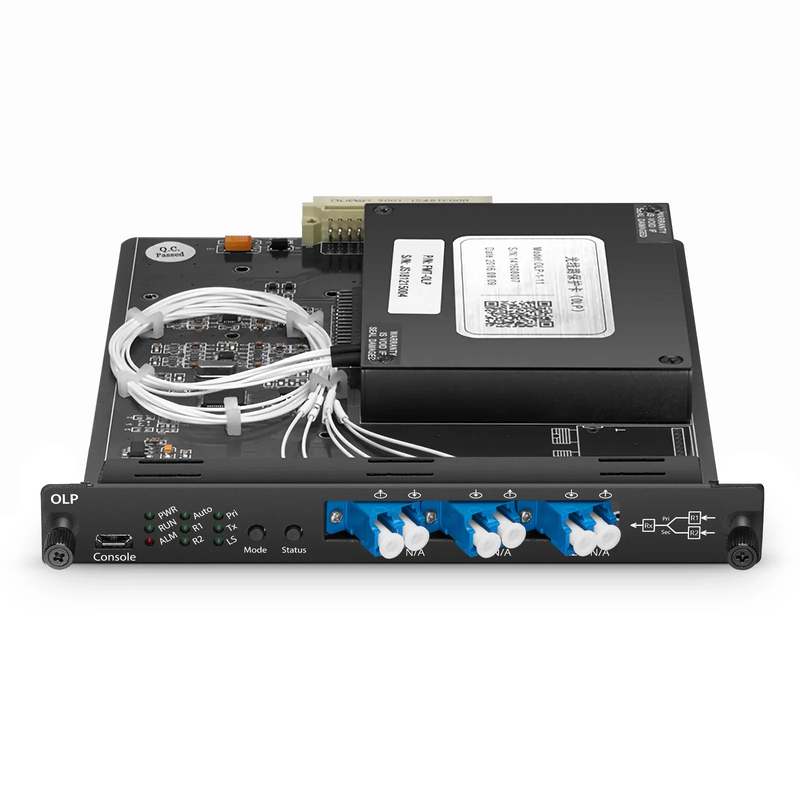 Customized 1+1 BIDI Optical Line Protection Switch (OLP) for FMT Managed Chassis