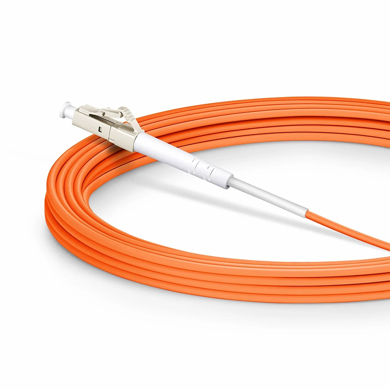 5m (16ft) Fiber Patch Cable, 1 Fiber, G.651, LC UPC Simplex to LC UPC Simplex, Multimode (OM1), Riser (OFNR), 2.0mm, Tight-Buffered, Orange